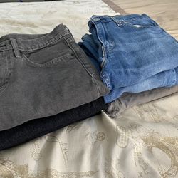 3 New and 3 Used 511 Levi’s Jeans