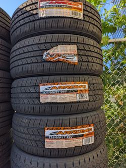 225 60 17 Arroyo Tires Con 50,000 millas de Garantía