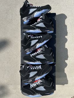 Air Jordan 5 Metallic OG Black Metallic Reimagined 