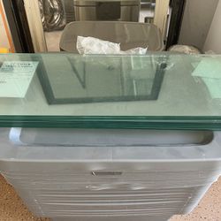Glass Kitchen Shelves