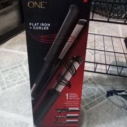 REMINGTON FLAT IRON + CURLER