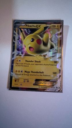 Pokémon Pikachu EX Promo Holo XY174 Basic 130 HP English