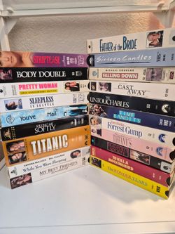 Lot of 20 Classic Drama VHS Tapes