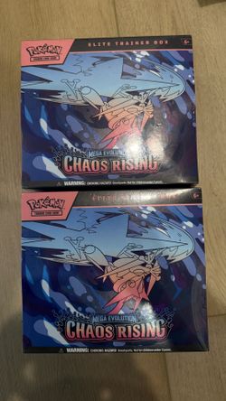 Pokemon Chaos Rising Elite Trainer Box ETB