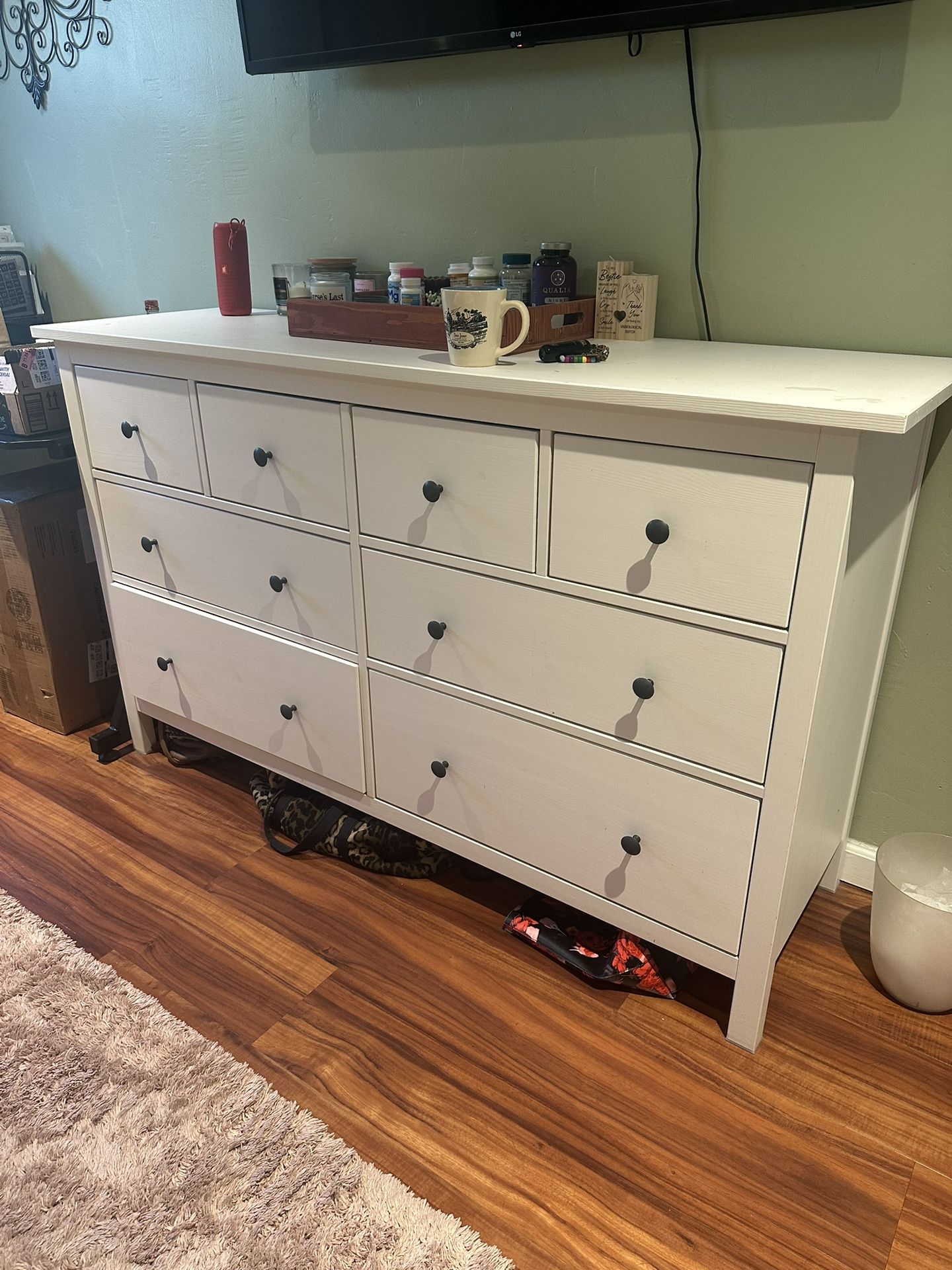White Ikea Dresser
