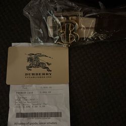 Burberry Belt  New