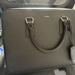 Sandro Leather Briefcase