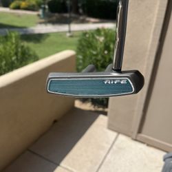 Rife 2 Bar Putter With Cover