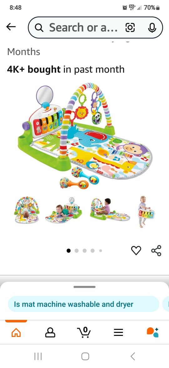 Floor Piano For Baby