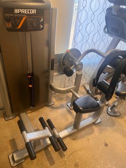 Precor Abdominal / Back Extension Machine