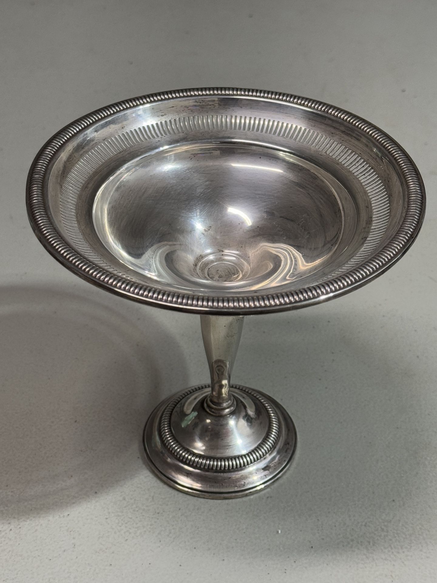 Vintage 1950's Kenilworth Sterling Silver Weighted Compote No. 31