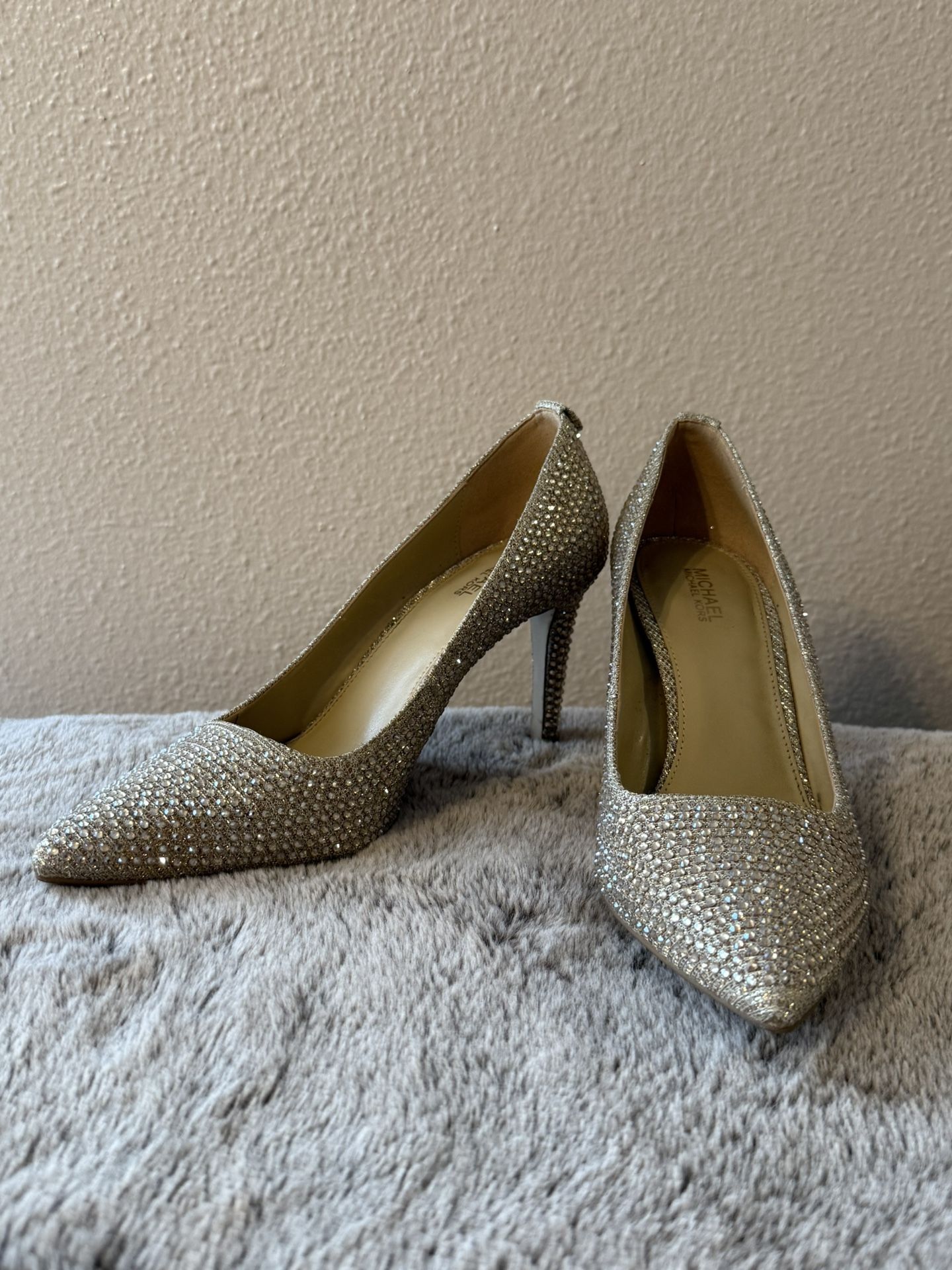 Michael Kors Rhinestone Pumps (7M) – Sparkly Evening Heels