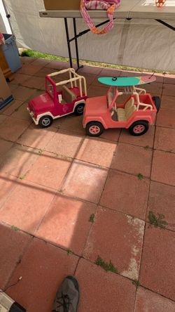 Barbie Jeeps And Stroller