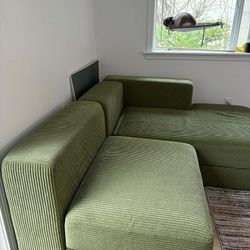2 Seater Couch With Removable Covers And Storage For Sale