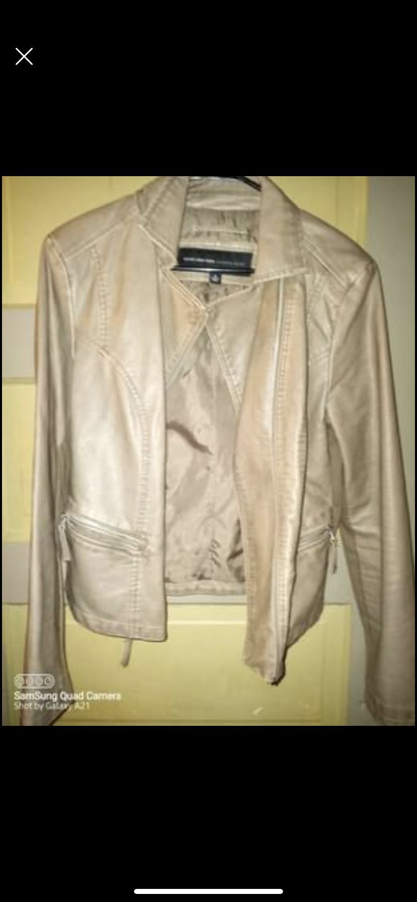 Women’s Faux Leather Jacket