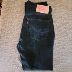 Levi's 501 Black 32x32 
