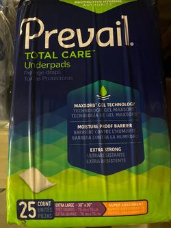 Prevail underpads 60% off