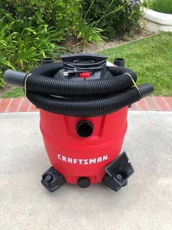 Craftsman Corded 6.0 HP 16 Gallon Wet Dry Shop Vac Vacuum * Needs Filters *