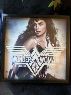 Wonder Woman wall frame 🖼