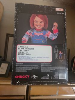 New! Original box! CHUCKY 3.5 ft.Animotronic Doll . Home Depot original..PREFER LOCAL Sales