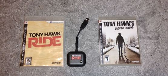 Ps3 Tony hawk lot with ride dongle
