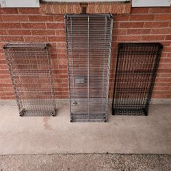 Lot of Wire Shelving 