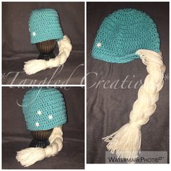 Elsa Inspired hat