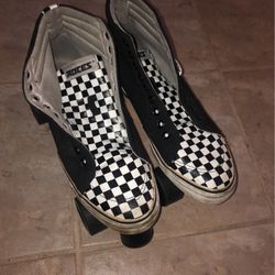 Checkerboard Roces Roller Skate Shoes