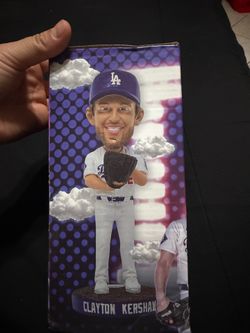 Los Angeles Dodgers Clayton Kershaw Bobblehead - 2020 World Series Champion