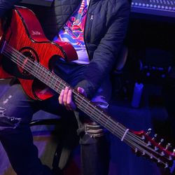 Rojo PASAYE Bajo Quinto Guitarra 