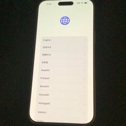 IPhone 16 Pro Max  (Locked ).     Best Offer - Reasonable 