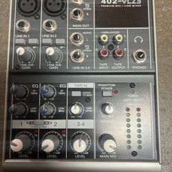 Mackie 402-VLZ3 Premium 4-Channel Ultra-Compact Mixer