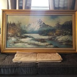 Large vintage Painting