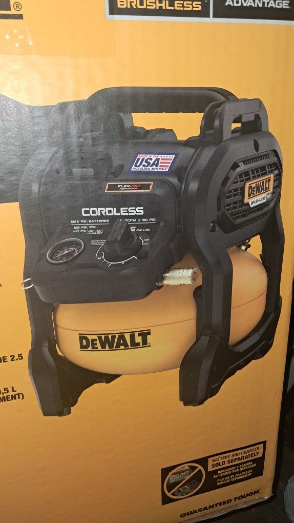 Dewalt 60v Flex Air Compresor Brand New Tool Only