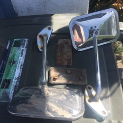 67 To 72 C10 Chrome Mirrors Complete In