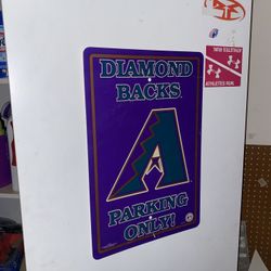 Diamondbacks parking sign 