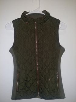 Olive green Vest