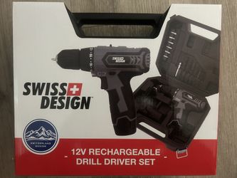 12V Rechargeable Drill Set