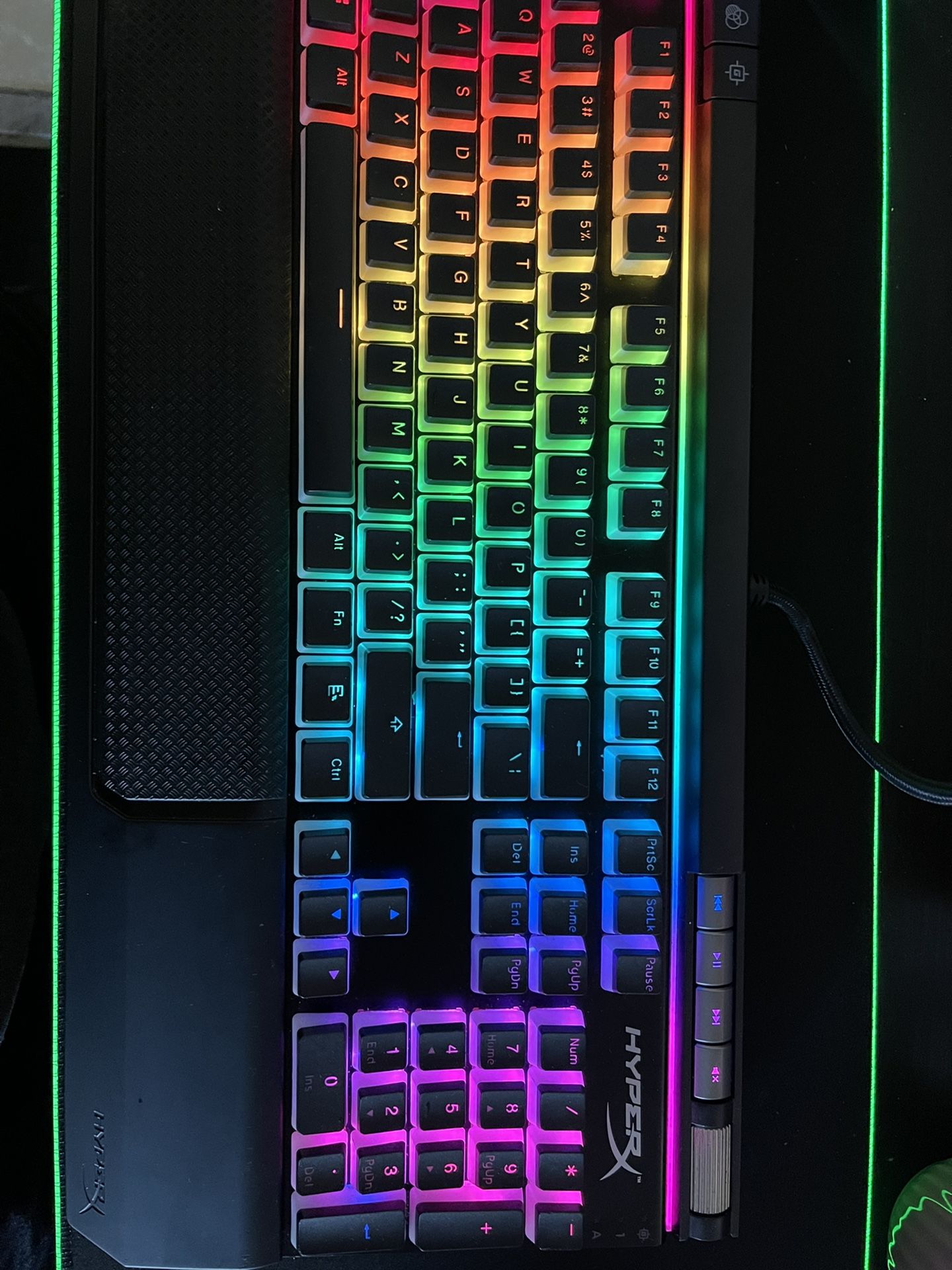 HyperX Alloy RGB Mechanical Keyboard With Cherry MX Brown