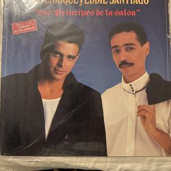 Lote de 12 discos de vinyl de cumbias y salsa