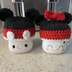 Mickey and Minnie Cocoa Mugs
