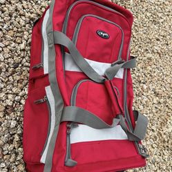 Olympia U.S.A. 8 Pocket Rolling Buffel Bag 