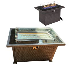 Outdoor Fire Pit Table Gas