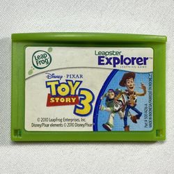 Toy Story 3 LeapFrog Explorer Disney Game Leap Pad 1 2 Ultra Used