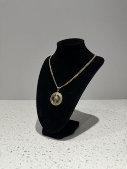 Diamond San Judas pendant