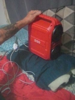 ZIZO Portable Bluetooth Speaker Red