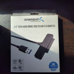 2.5" SATA Hard Drive/SSD To USB 3.0 Adapter 