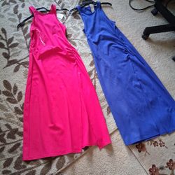 Long Sundress. Side Slit. New. Stretch. Medium $11 Each