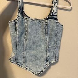 Denim Woman’s Top Small