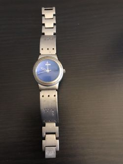 Watch clock Storm ladies woman girl jewelry time bracelet band stainless steel